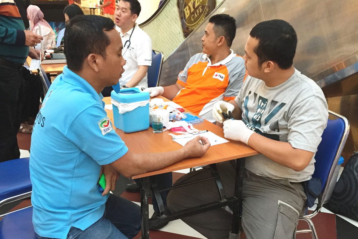 Donor Darah Bersama PSMTI (2015)
