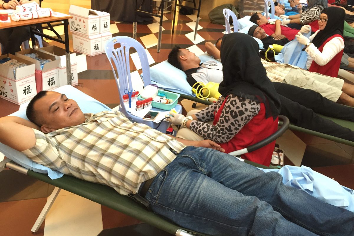 Donor Darah Bersama PSMTI (2015)