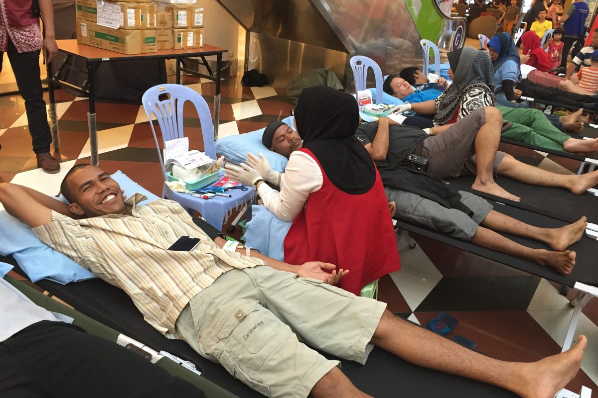 Donor Darah Bersama PSMTI (2015)