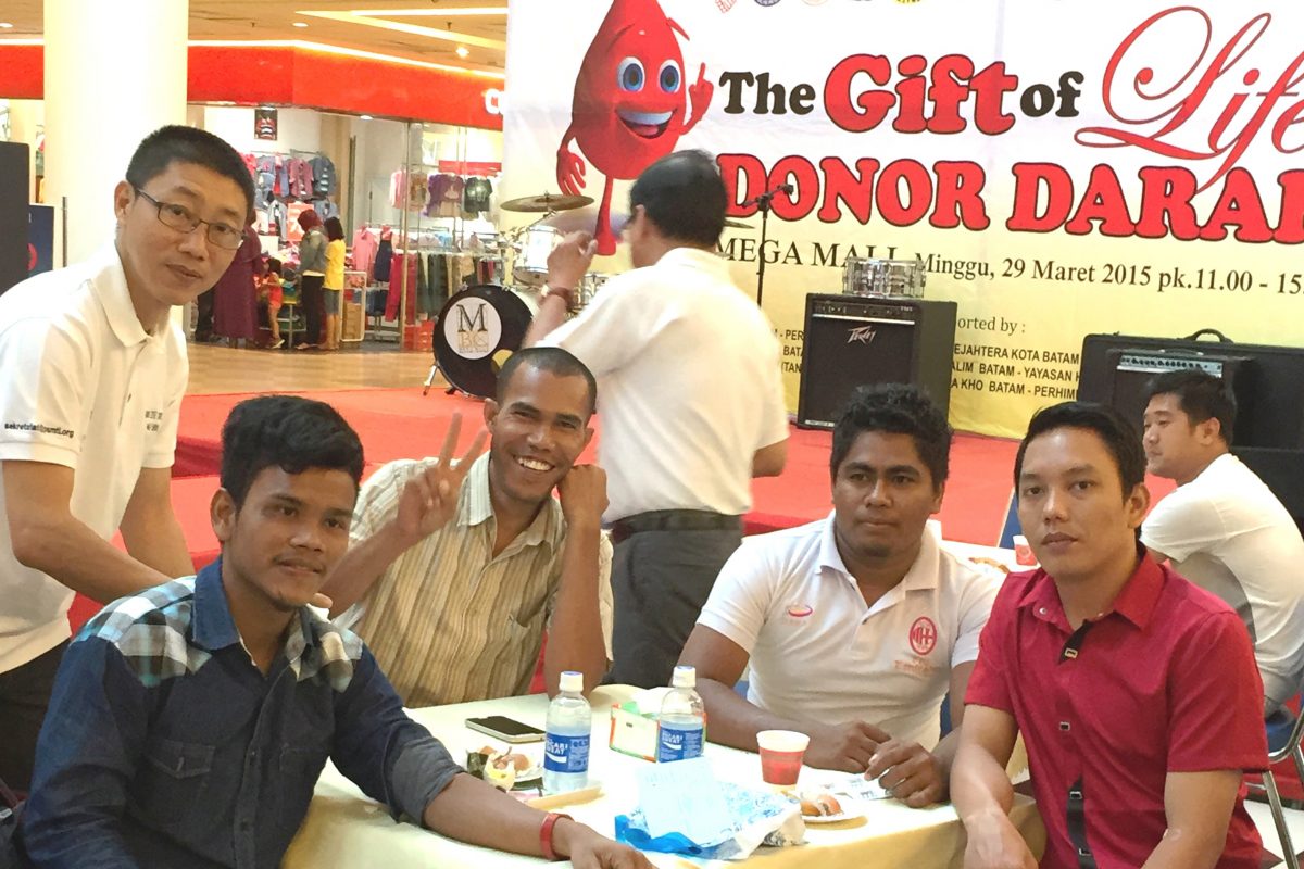 Donor Darah Bersama PSMTI (2015)