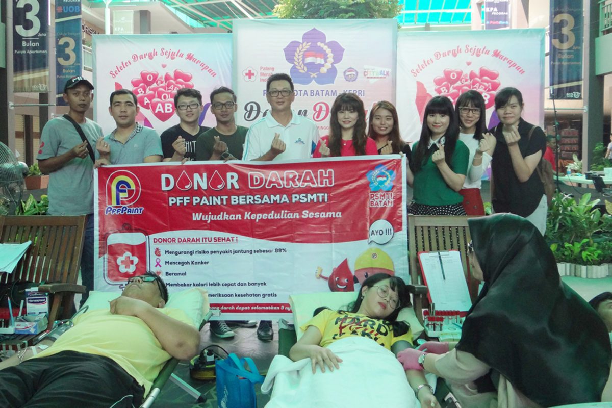 DONOR DARAH PFF PAINT BERSAMA PSMTI
